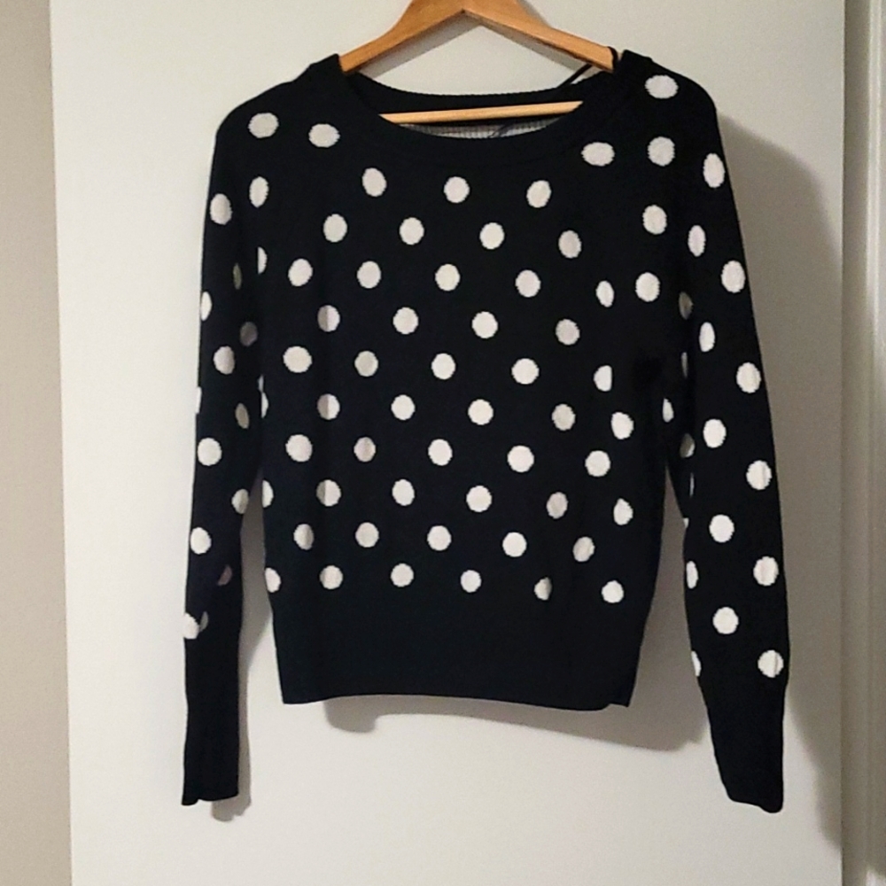 Gap polka dot sweater